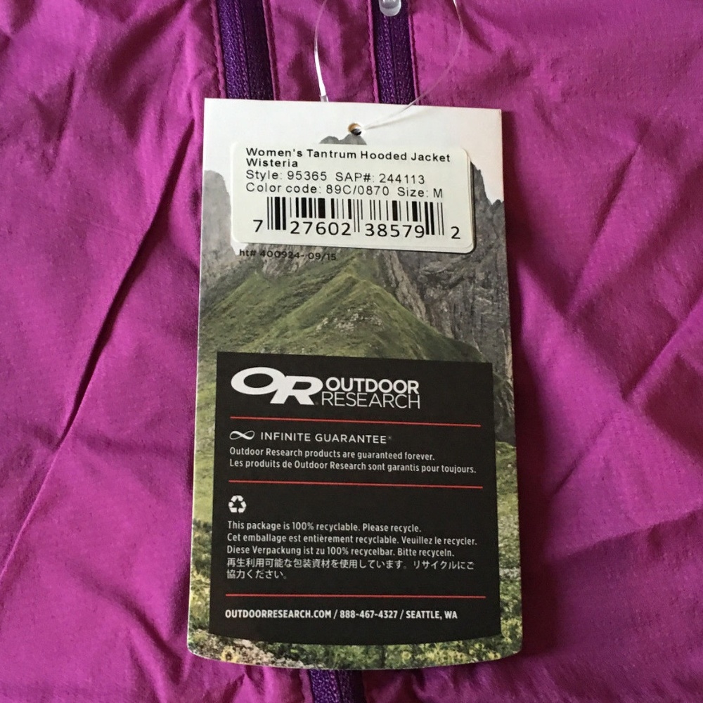 Outdoor Research Women Tantrum Hooded light jacket - Picture 2 of 7